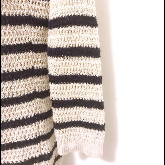 NWOT LOFT LINEN BLEND LONG SLEEVE SWEATER - Picture 3 of 5